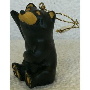 Bear Foots Christmas Tree Ornament By Montana Artist Jeff Flemming 2  5/8”H EUC